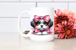 Proud Puppy Watercolor Clipart Product Image 2