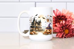 Washed Watercolor Style Halloween Image Product Image 2