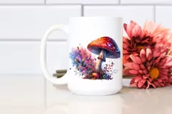 Detailed Glossy Mushroom, High-Res PNG Product Image 2