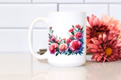 Vibrant Carnation Frame, High-Res PNG Product Image 2