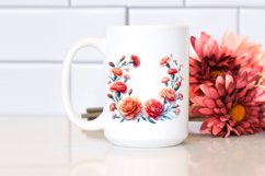 Vibrant Carnation Frame, High-Quality PNG Product Image 2