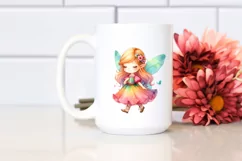 Colorful Cute Fairy PNG Product Image 2