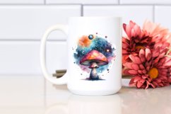 colorfull Magical Mushroom | Sublimation | Clipart Product Image 2