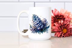 Hyacinth Watercolor Abstract Clipart Product Image 2