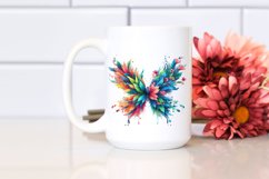 Abstract Vibrant Butterfly, PNG Product Image 2