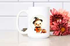 Cute Baby Duck Halloween PNG Product Image 2