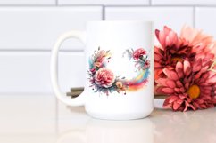 Vibrant Carnation Frame Clipart Product Image 2