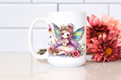 Colorful Cute Fairy Watercolor Product Image 2