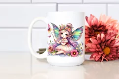 Colorful Cute Fairy Watercolor Product Image 2