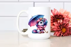 Unique Unicorn with Cool Haircut and Proud Expression PNG Product Image 2