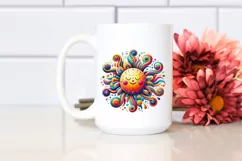 Colorful Wimsicall Sun | Sublimation | Clipart Product Image 2