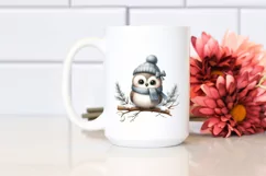 Cute Baby Owl, Transparent PNG Product Image 2