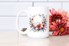 Vibrant Whreath Lily Clipart Product Image 2