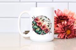 Stained Impatiens with Metallic Details Product Image 2