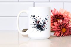 Bold Flowers Canvas | Sublimation | Clipart Product Image 2