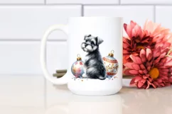 Cute Miniature Schnauzer, High-Res PNG Product Image 2