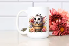 Cute Baby Dragon Hummingbird PNG Product Image 2