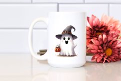 Funny Halloween Ghost Clipart Product Image 2