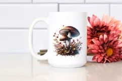 Pastel Glossy Mushroom, Transparent PNG Product Image 2
