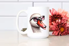Detailed Funny Cute Swan Portrait Product Image 2