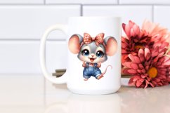 Expressive Baby Mouse Clipart Product Image 2