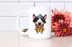 Abstract Watercolor Baby Bull Terrier | Clipart Product Image 2