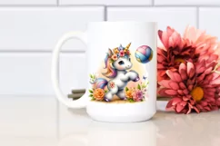 cute baby volleyball with flowers Product Image 2