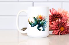 Vibrant Rhino PNG Product Image 2