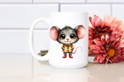 Baby Unicorn Rain Boots Mouse Funny Clipart Product Image 2