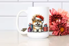 Cute Akita, High-Res PNG Product Image 2