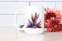 Watercolor with Foxglove | Sublimation | Clipart Product Image 2