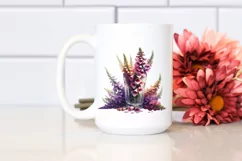 Watercolor with Foxglove | Sublimation | Clipart Product Image 2