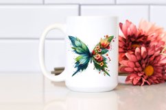 Abstract Vibrant Butterfly PNG Product Image 2