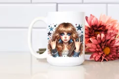 Brittany Rock Star Watercolor Clipart Product Image 2