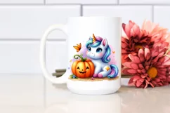 Vibrant Baby Unicorn Clipart Product Image 2