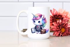 Cute Business Man Baby Unicorn | Sublimation Product Image 2