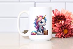 Cute Business Man Baby Unicorn | Sublimation Product Image 2