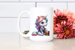 Cute Business Man Baby Unicorn | Sublimation Product Image 2