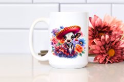 Baby Cow in Flamenco Dress, Transparent PNG Product Image 2