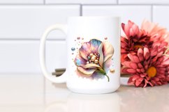 shiny sweet pea with metallic insertions Product Image 2