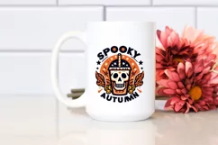 Halloween Spooky Watercolor Clipart PNG Product Image 1