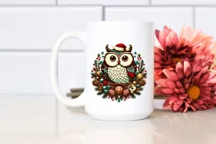 Colorful Pastel Vintage Owl PNG Product Image 2