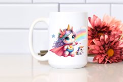Baby Unicorn Posing Hero | Clipart Product Image 2