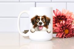 Crazy Looking Furry Brittany | Clipart Product Image 2