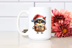 Funny Expressive Cute Baby Bird for Christmas PNG Product Image 2