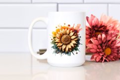 Abstract Sunflower | Sublimation | Clipart Product Image 2