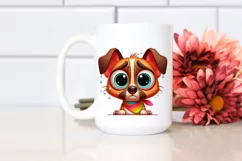 Colorful Baby Malinois | Sublimation | Clipart Product Image 2