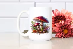 Detailed Glossy Mushroom PNG Product Image 2