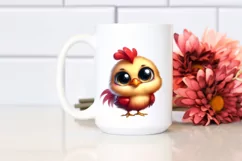 Baby Rooster Proud Sublimation Clipart Product Image 2