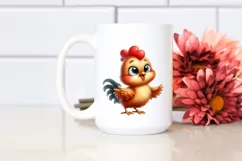 Baby Rooster Proud Sublimation Clipart Product Image 2